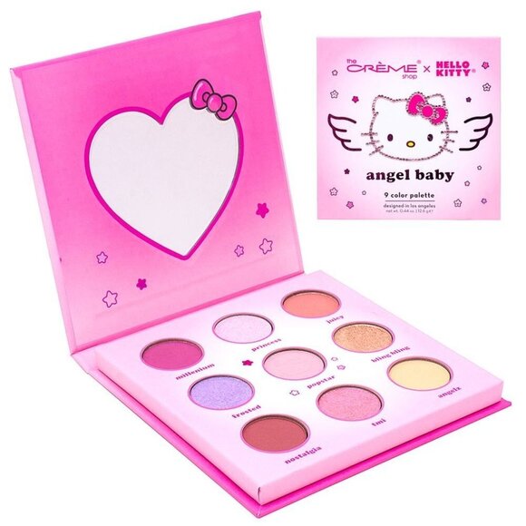 DIONA J THE CREME SHOP X HELLO KITTY ANGEL BABY 9 COLOR PALETTE - Picture 1 of 1